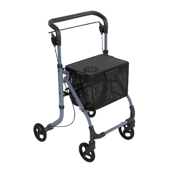 Rollator With Cupholder Tray