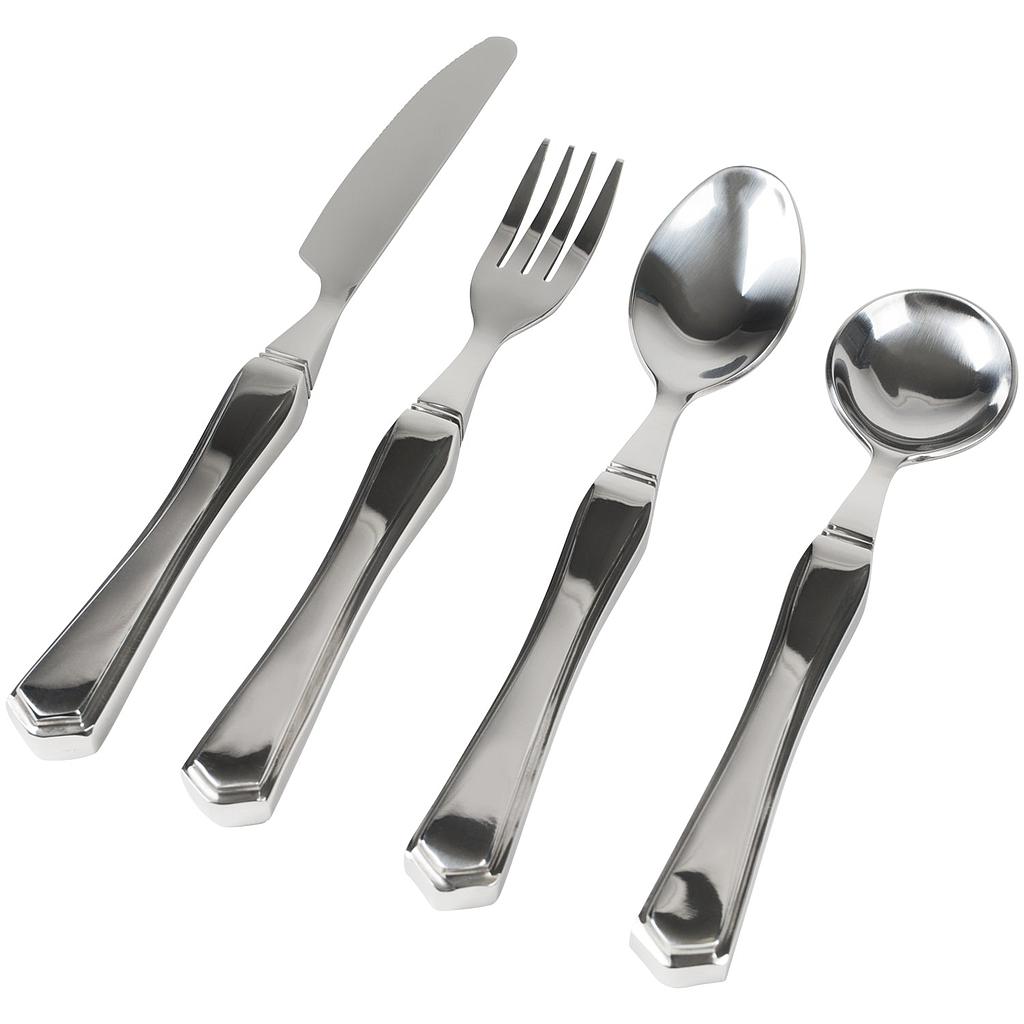 Weighted Utensil Set - Stainless Steel